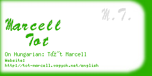 marcell tot business card